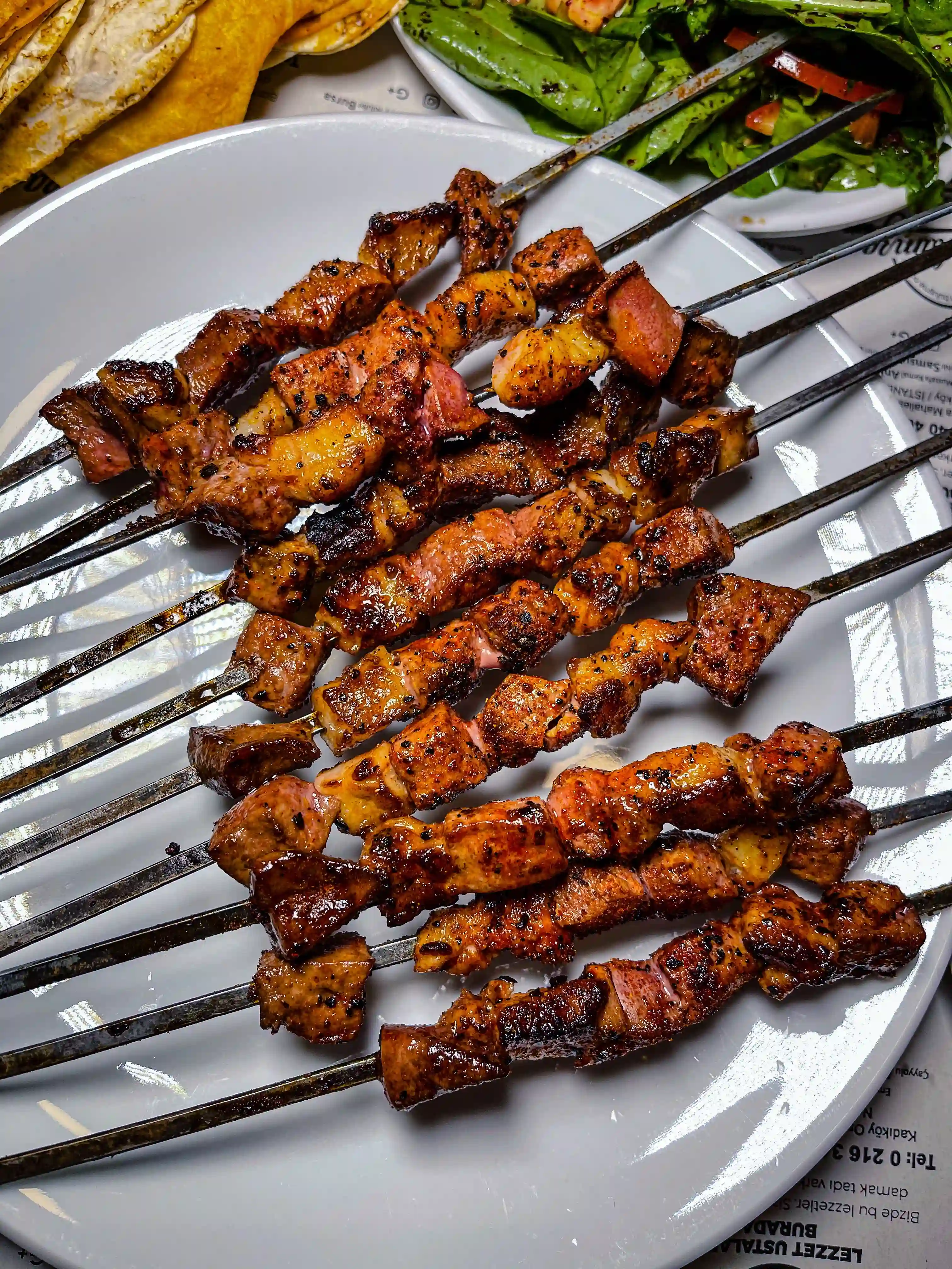 Azerbaijani lamb kebab