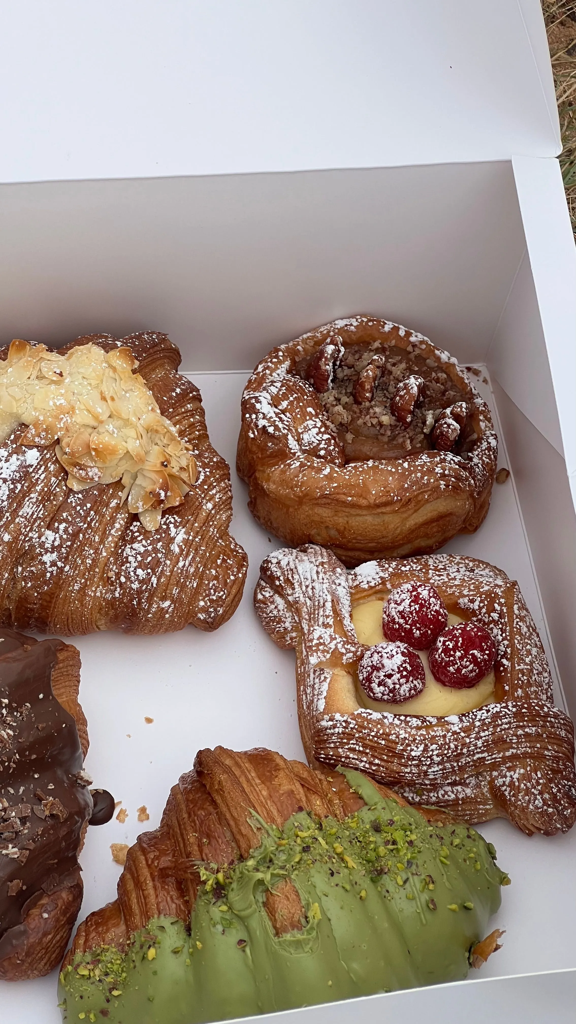 French croissants pastries