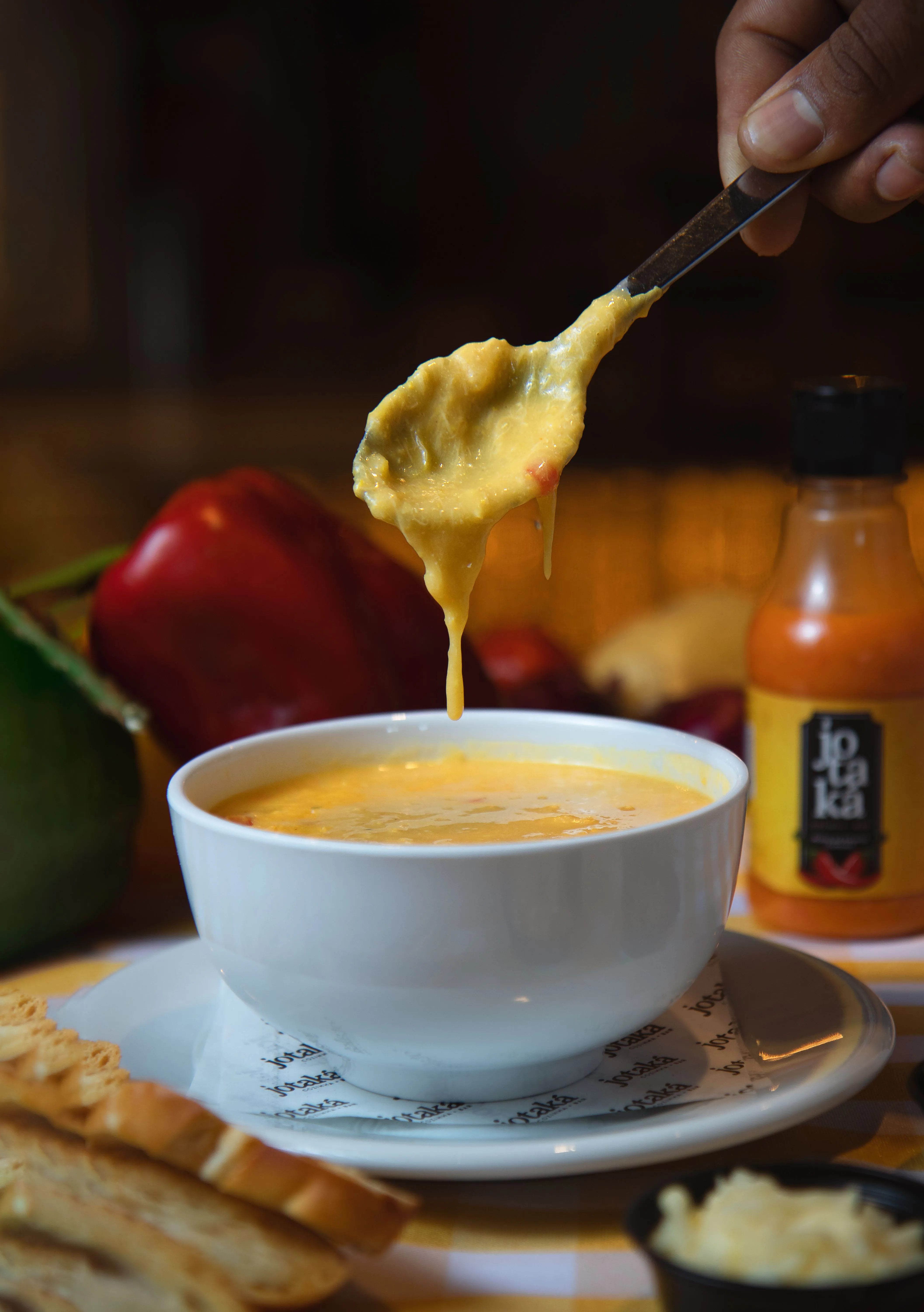 Swiss cheese fondue