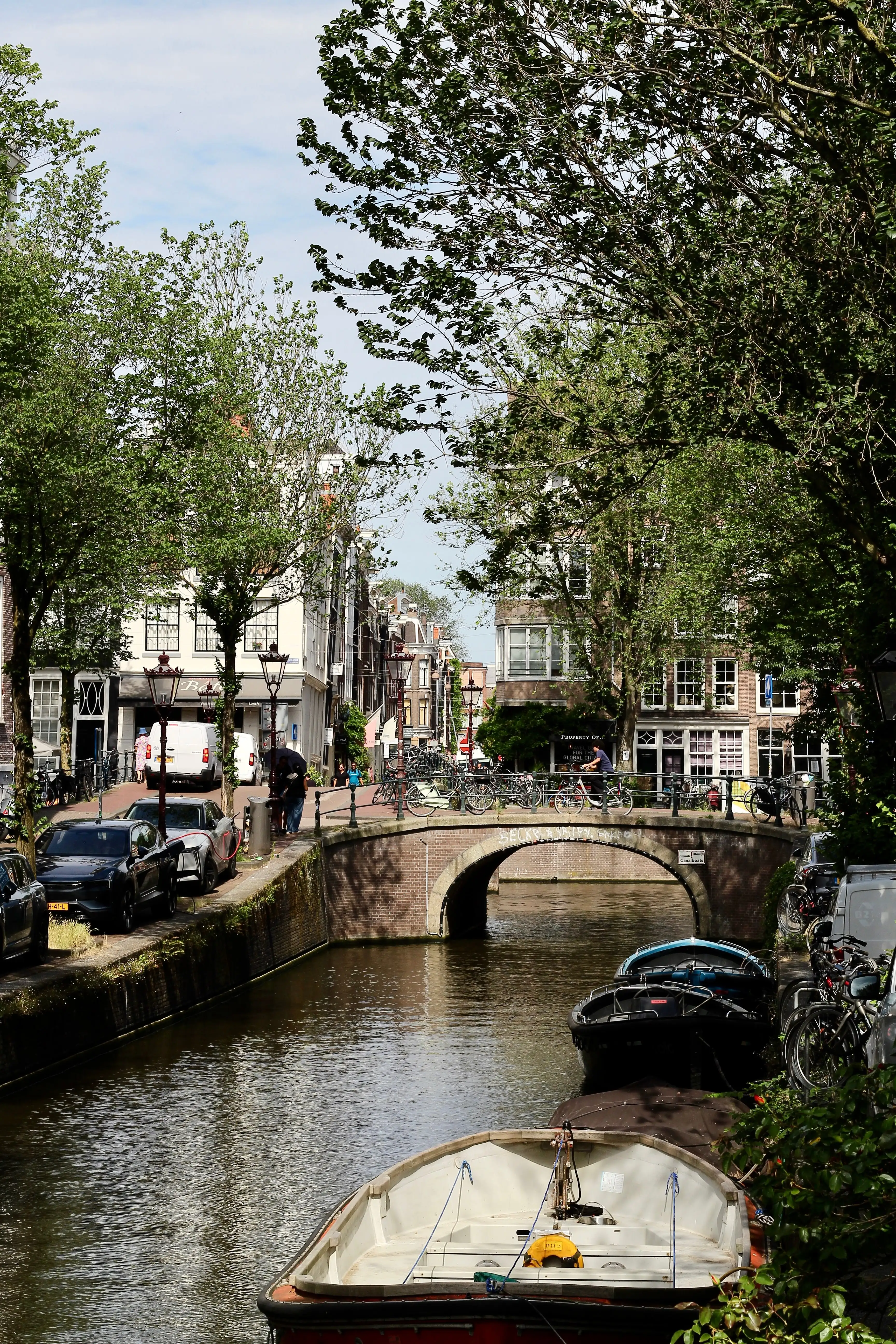Amsterdam canals Netherlands