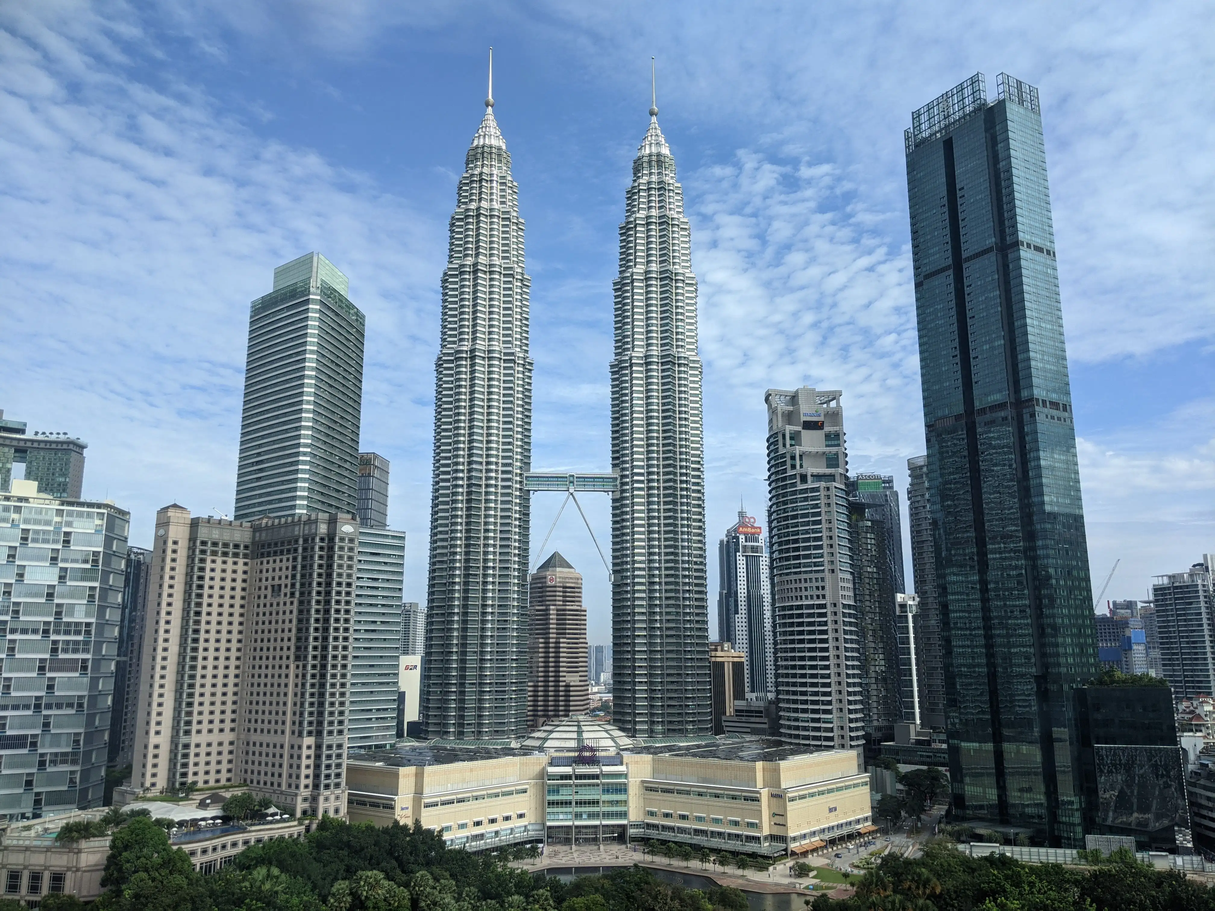 Kuala Lumpur skyline at night